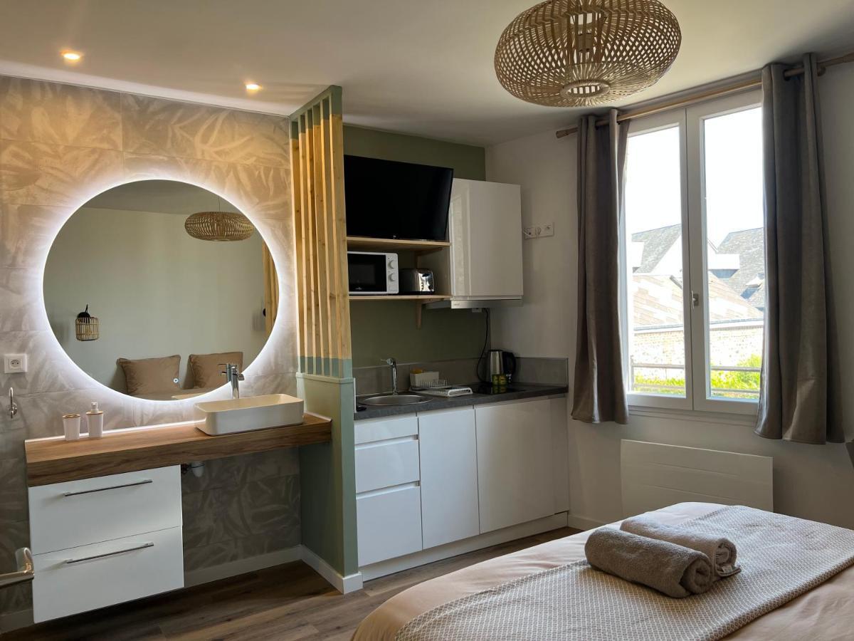 Studio cocooning centre ville d'Honfleur Esterno foto