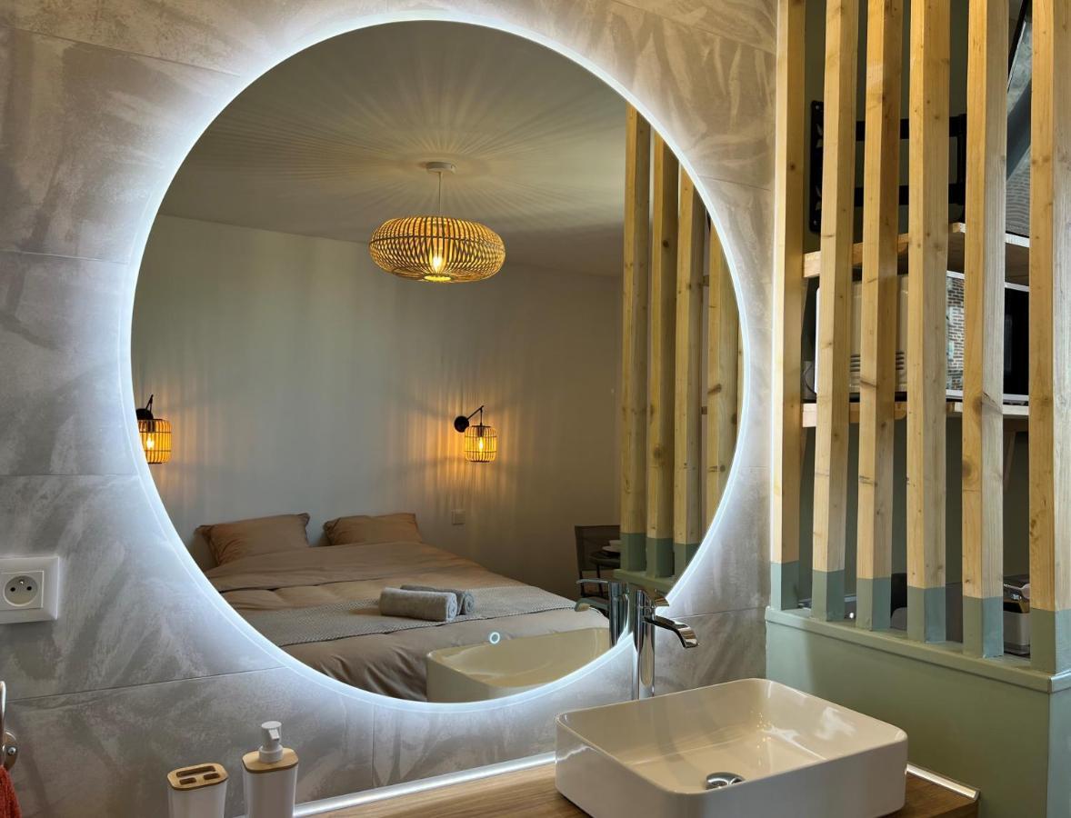 Studio cocooning centre ville d'Honfleur Esterno foto